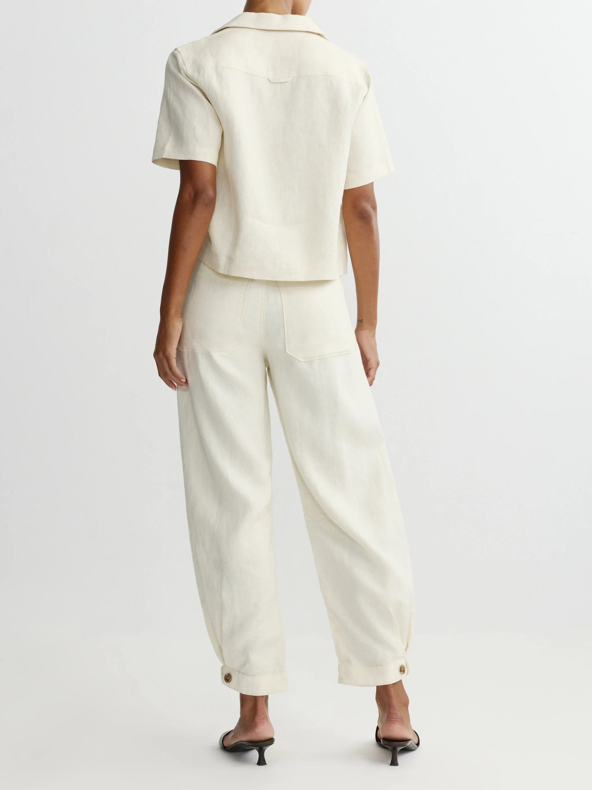 Hampton Shirt - Flax Linen