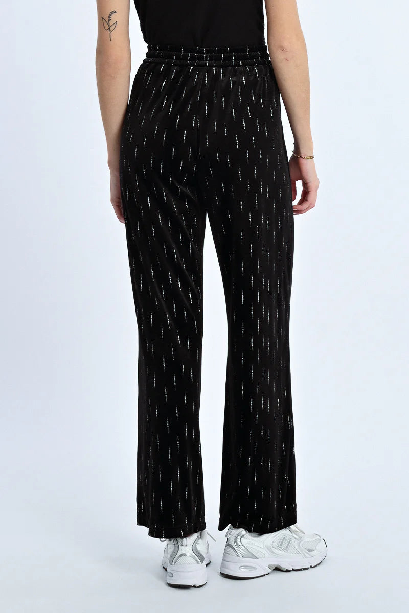 Velvet Studded Trouser