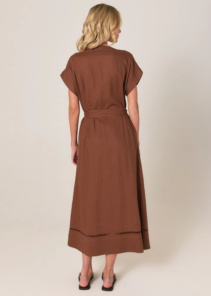 Aven Embroidered Dress