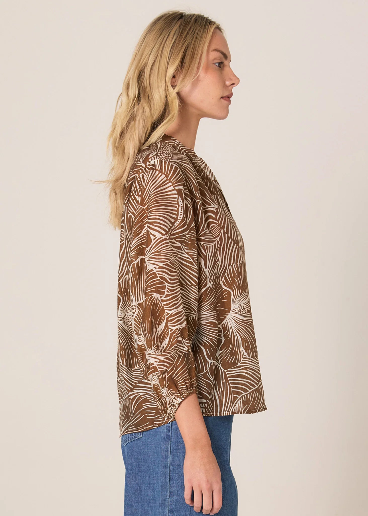 Tallulah Split Neck Blouse