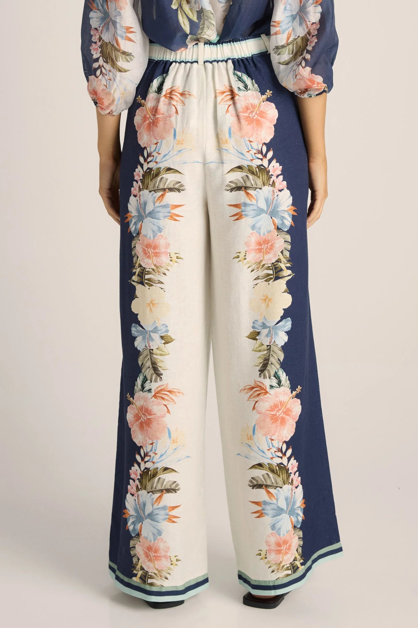 Solara Placement Print Pant
