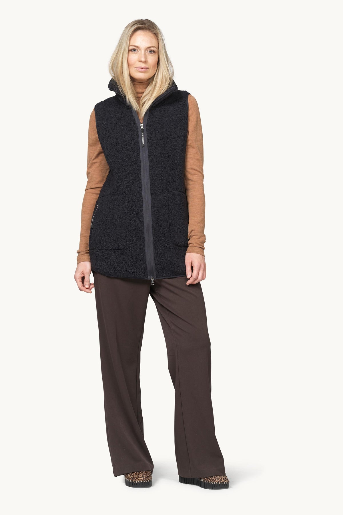 Long Fleece Vest