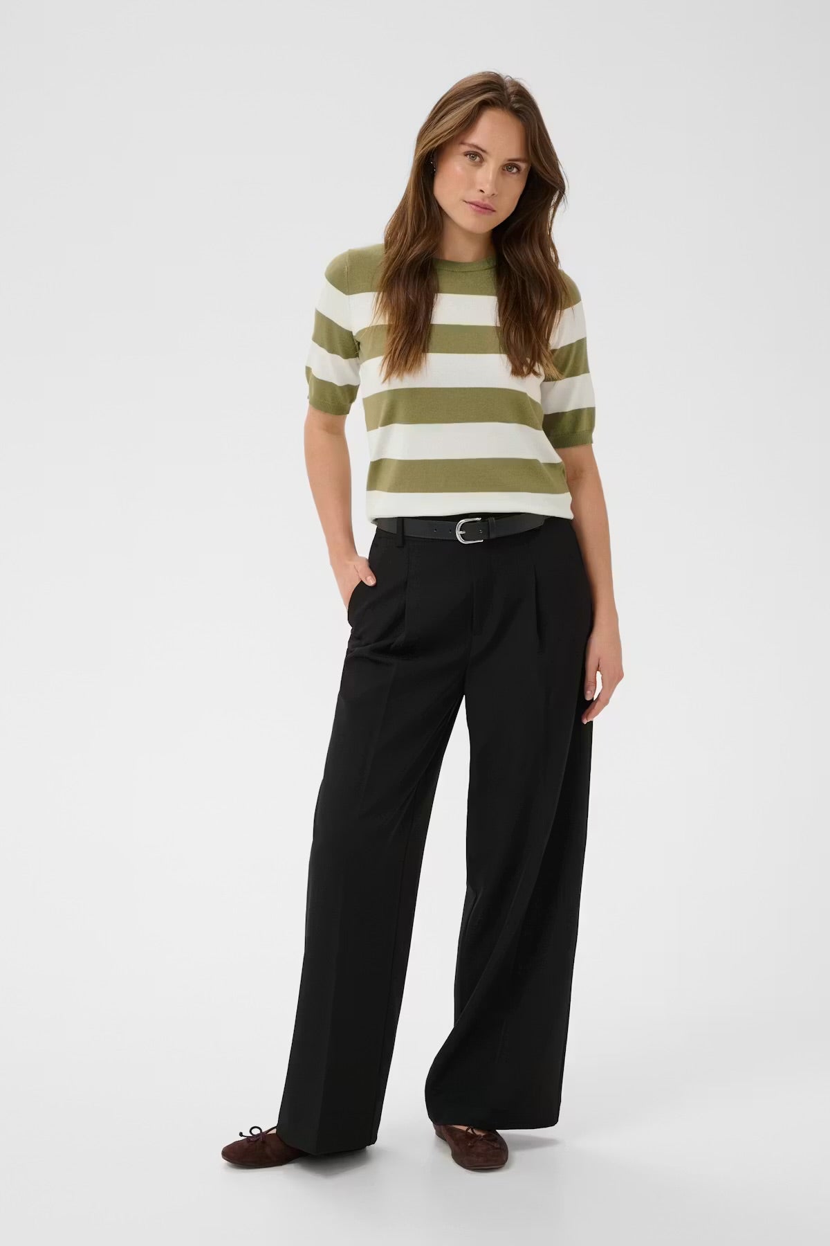 Lizza Striped Knit
