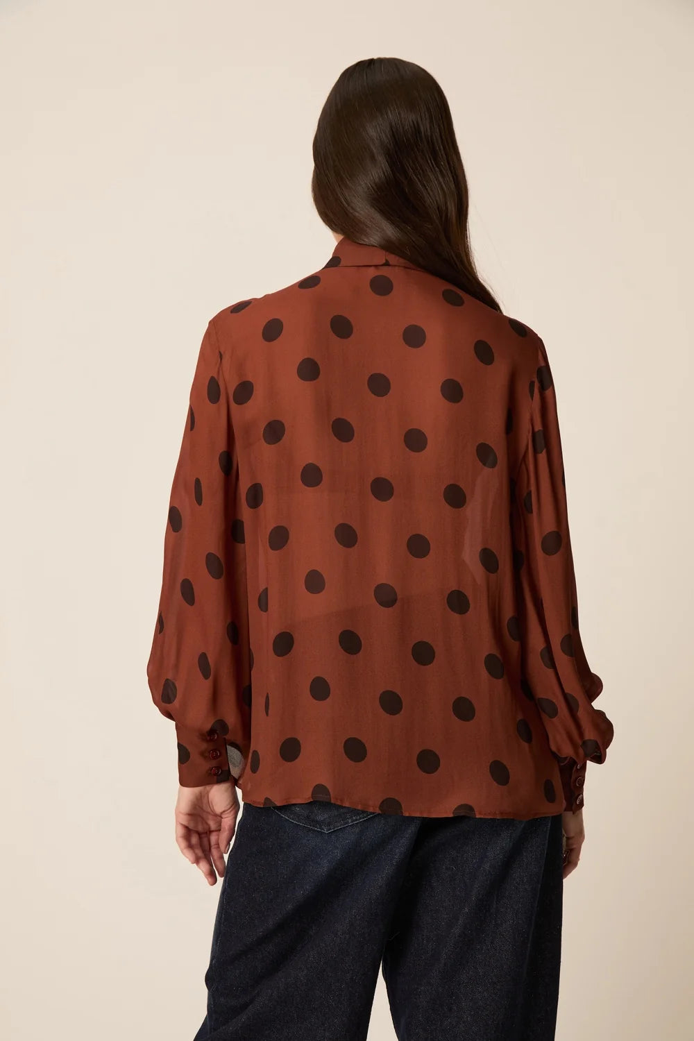 Treflette Polka Dot Blouse