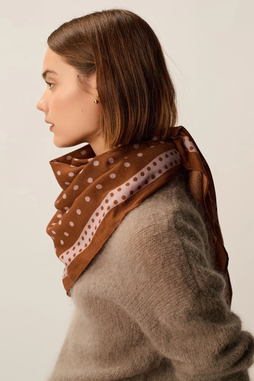 Polka Dot Scarf