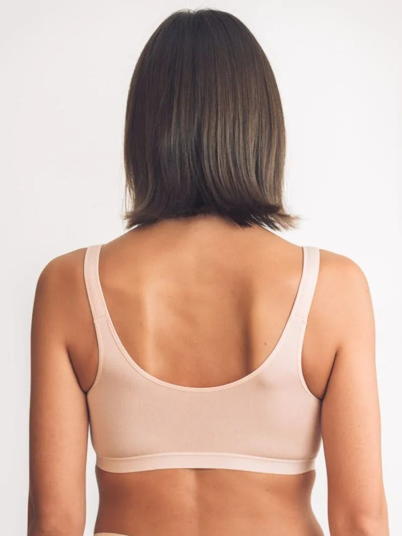 Comfi Front-Fastening Cotton Bra
