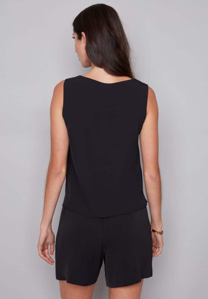 Gianna Vegan Silk Tank