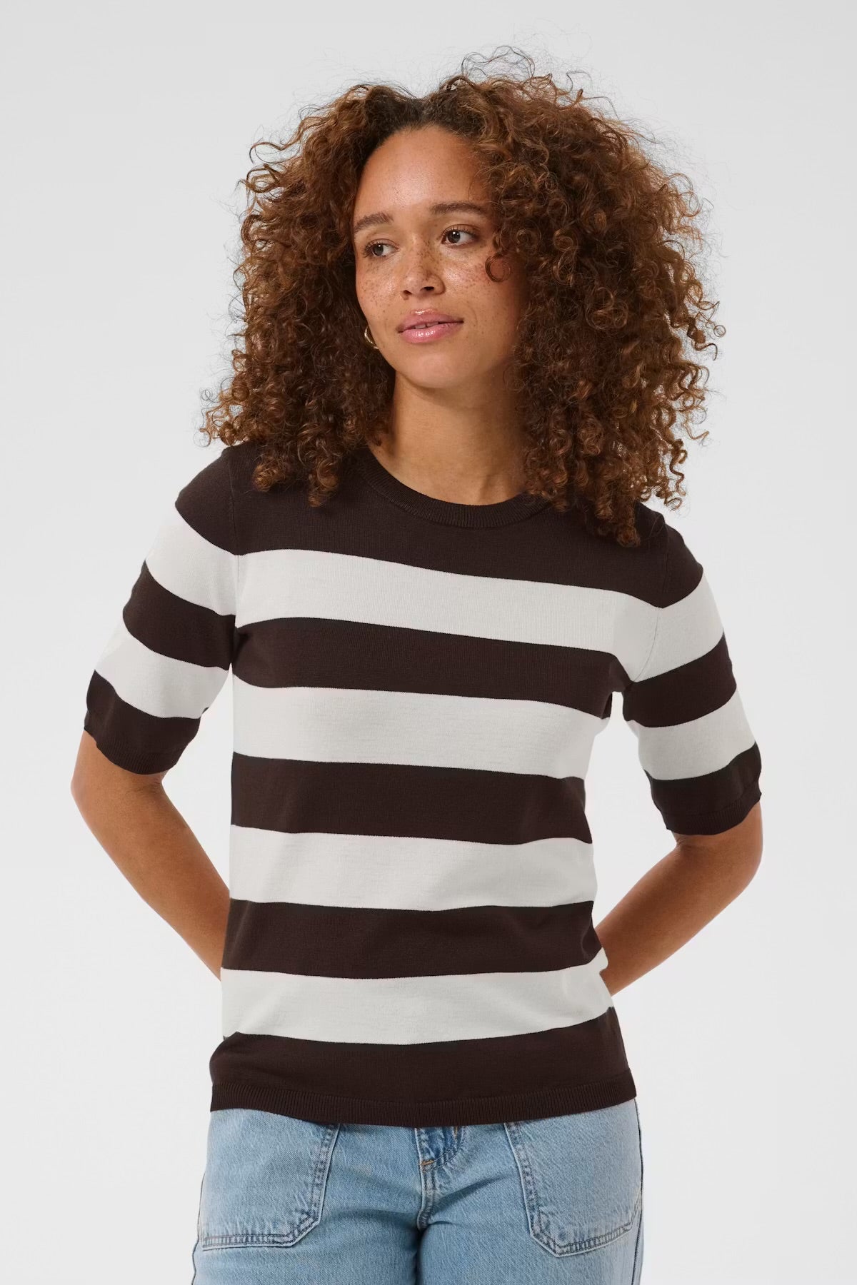 Lizza Striped Knit
