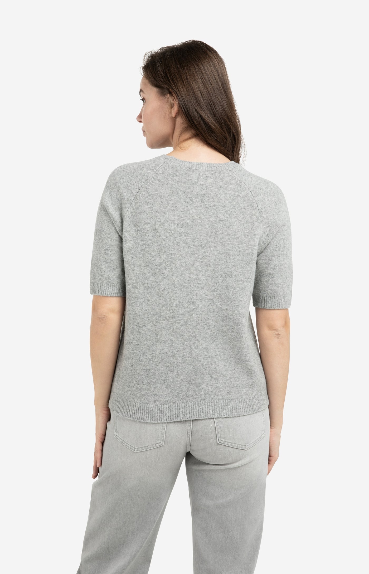 Soft Sweater with Short Sleeve