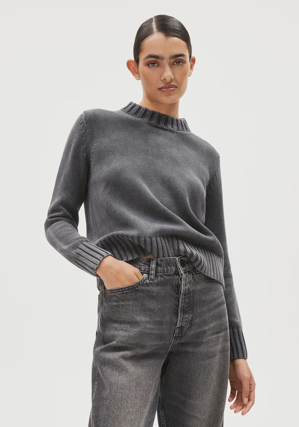 Amaliaas Garment Dyed Pullover