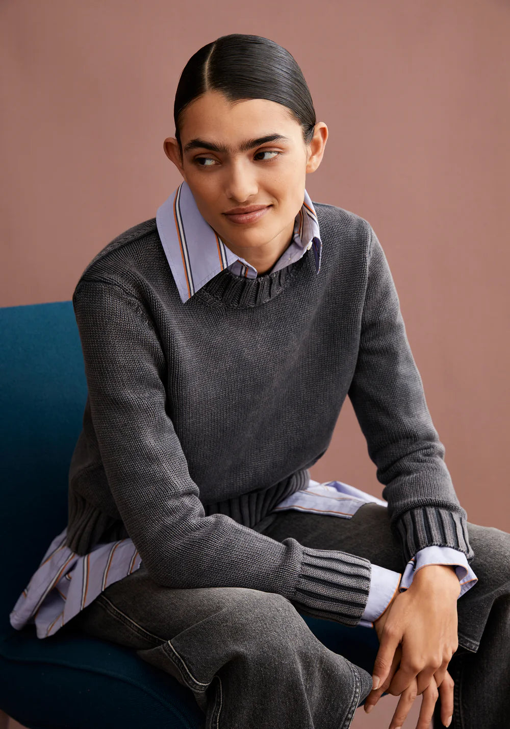 Amaliaas Garment Dyed Pullover