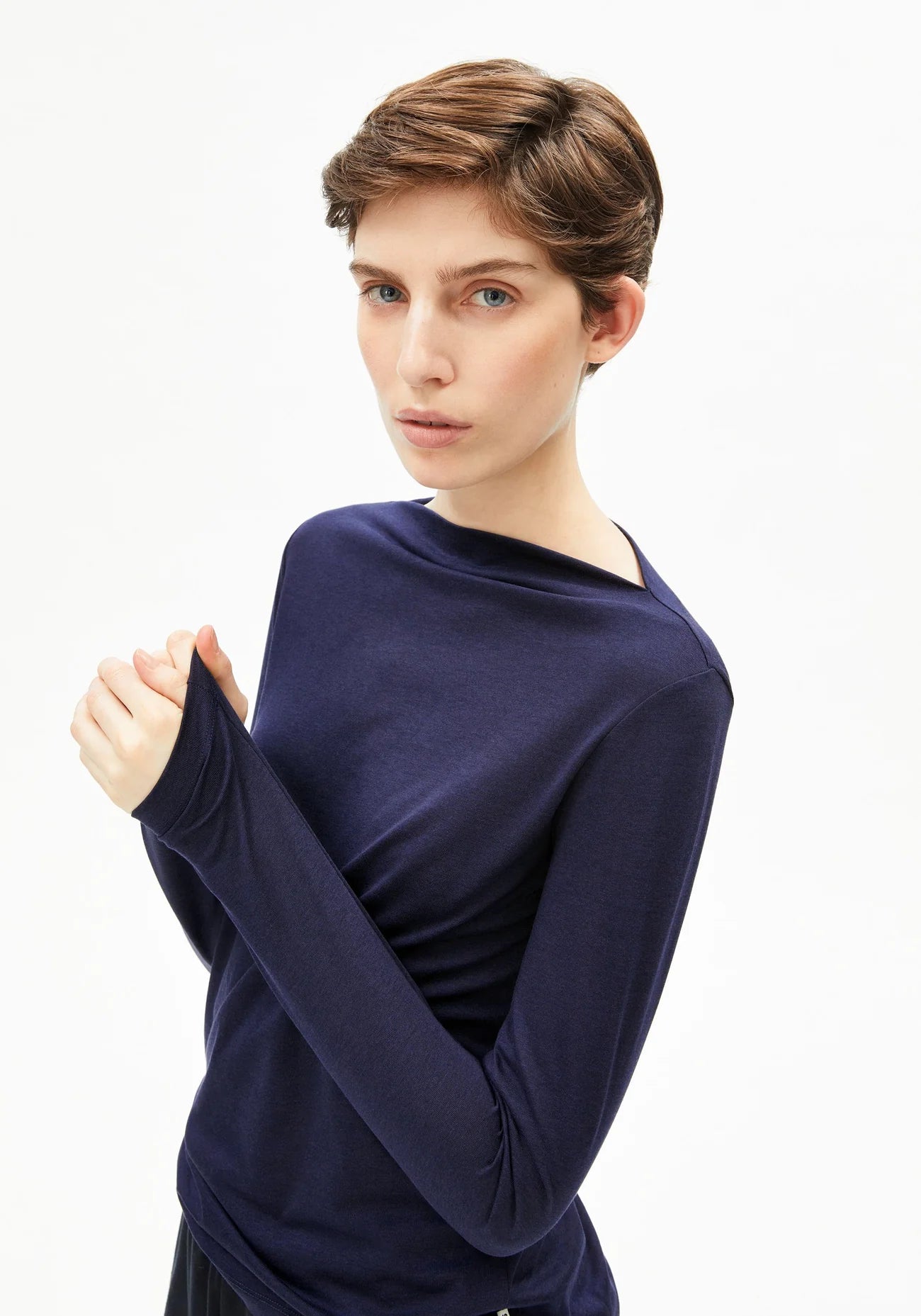 Boatneck Longsleeve Top