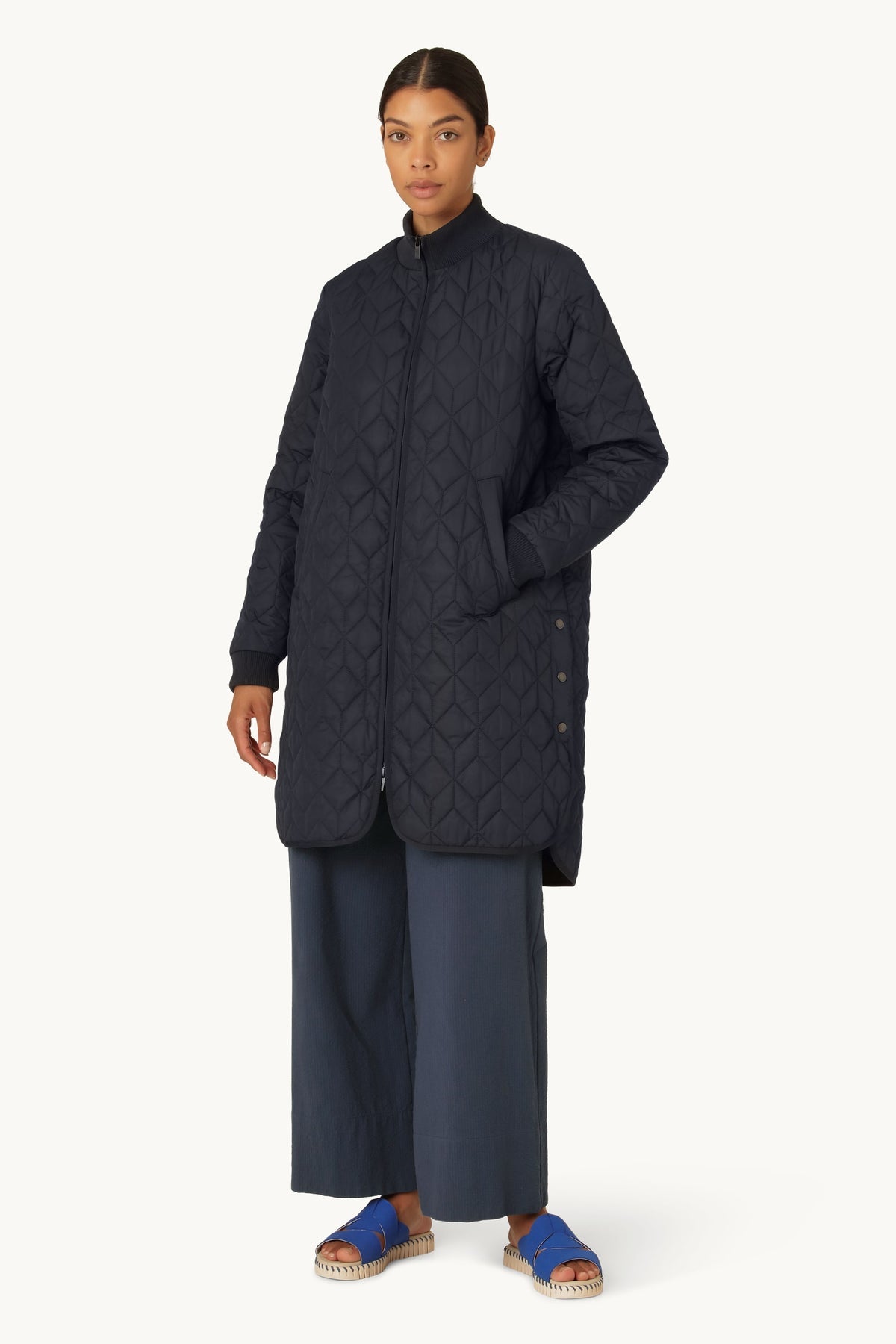 ART06 Long Quilted Jacket