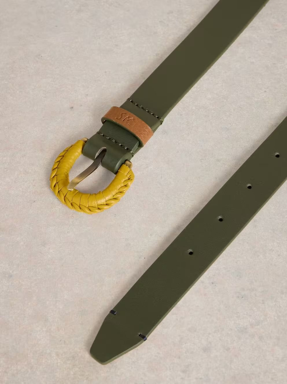 Woven Buckle Belt
