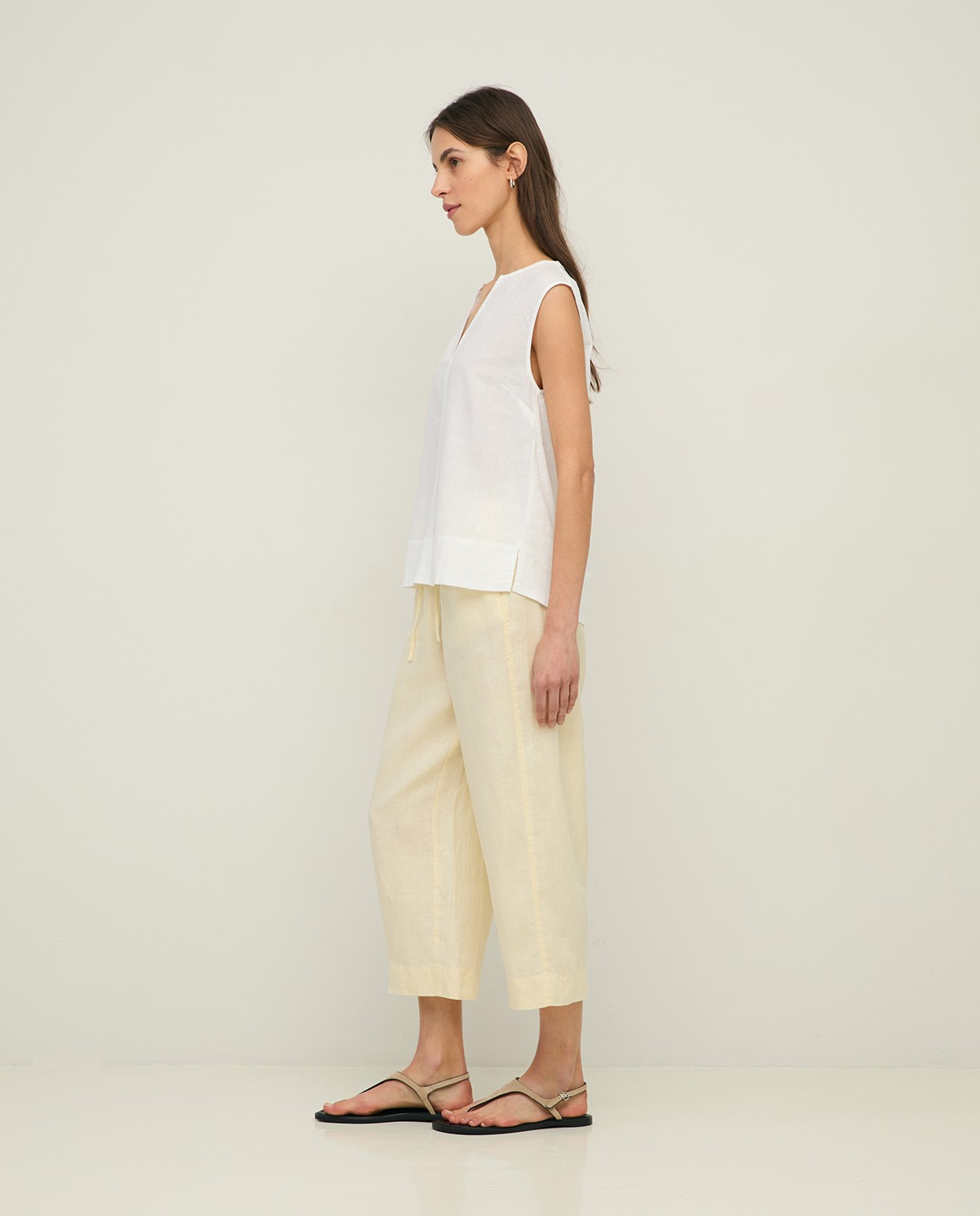 Linen Tailored Trousers