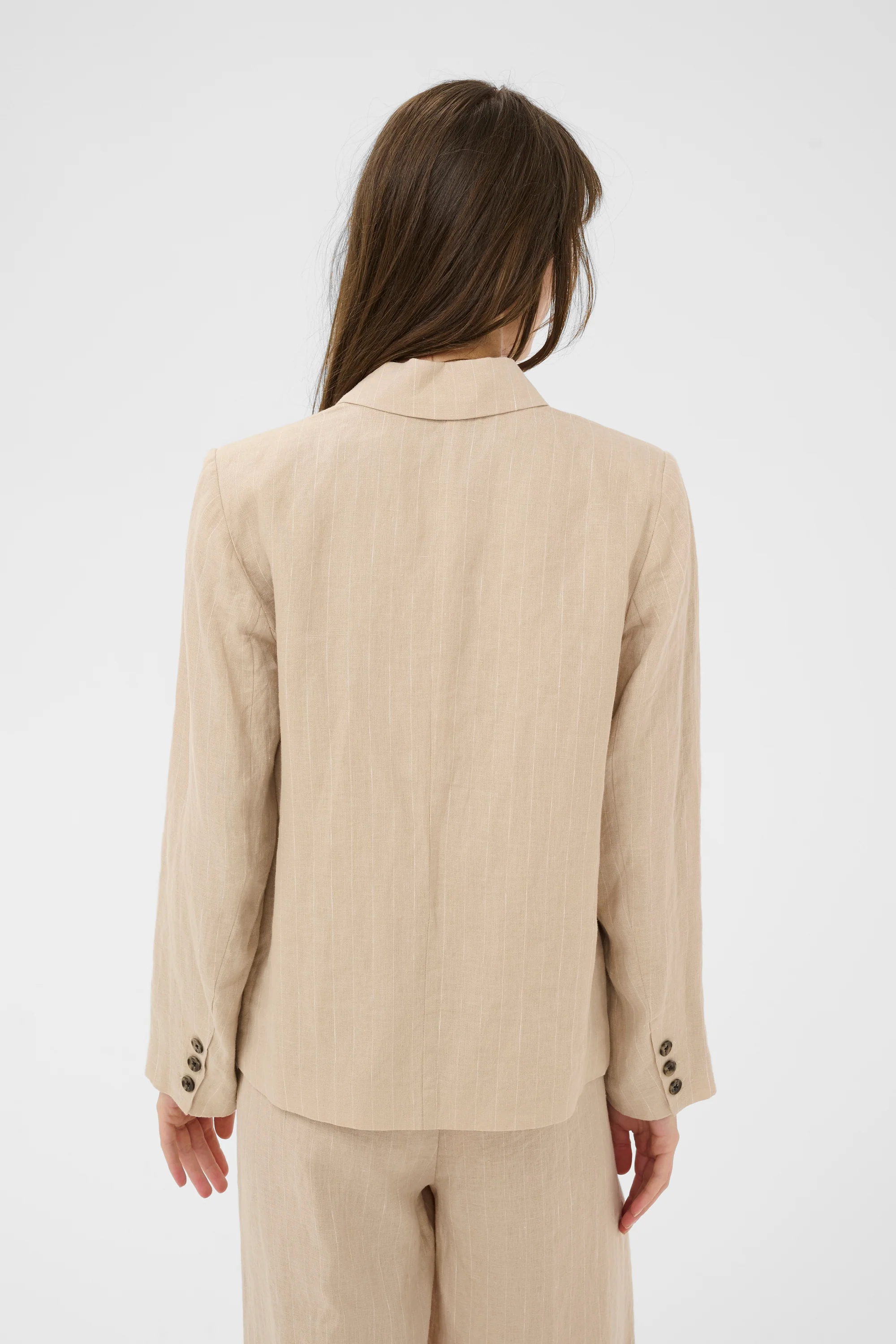 Alita Pinstripe Blazer