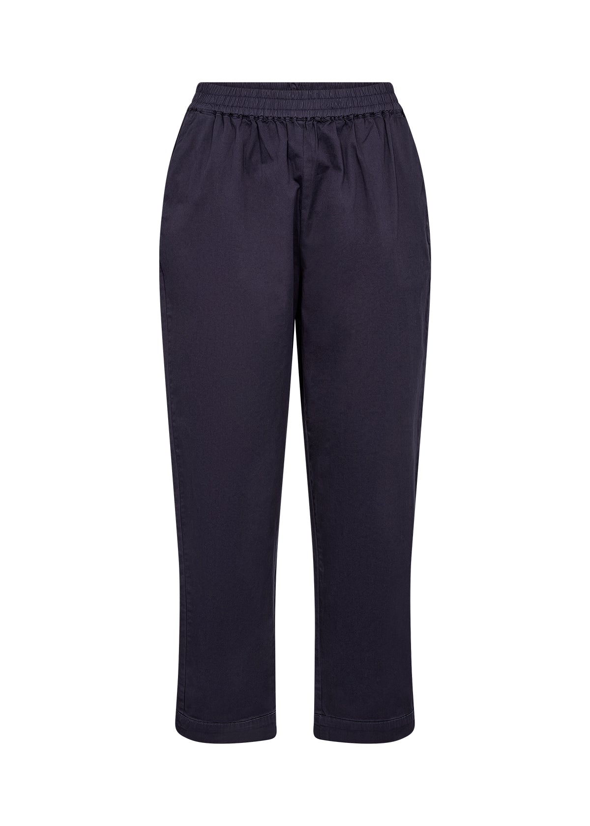 Rovena Cotton Pull-On Taper Pant