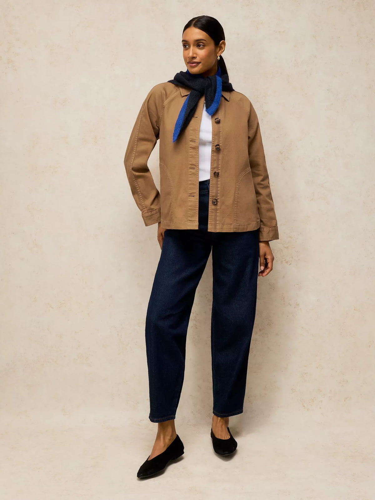 Eden Denim Jacker - Natural