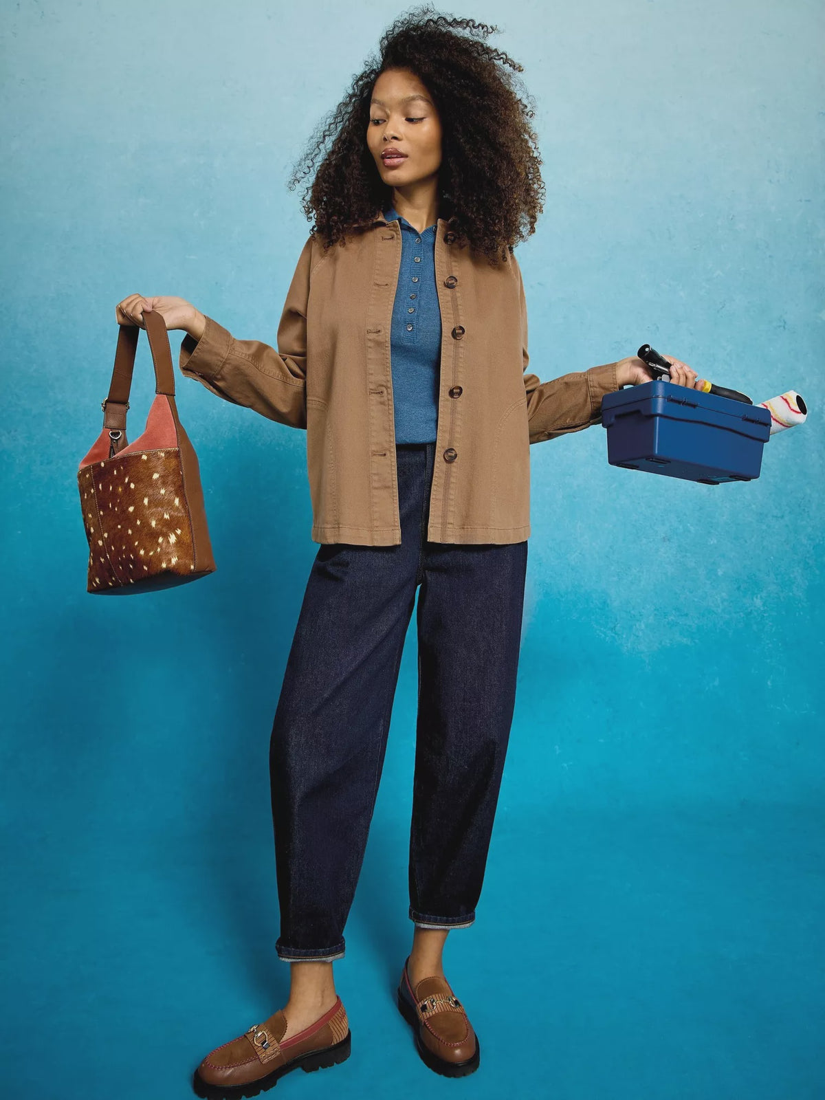 Eden Denim Jacker - Natural
