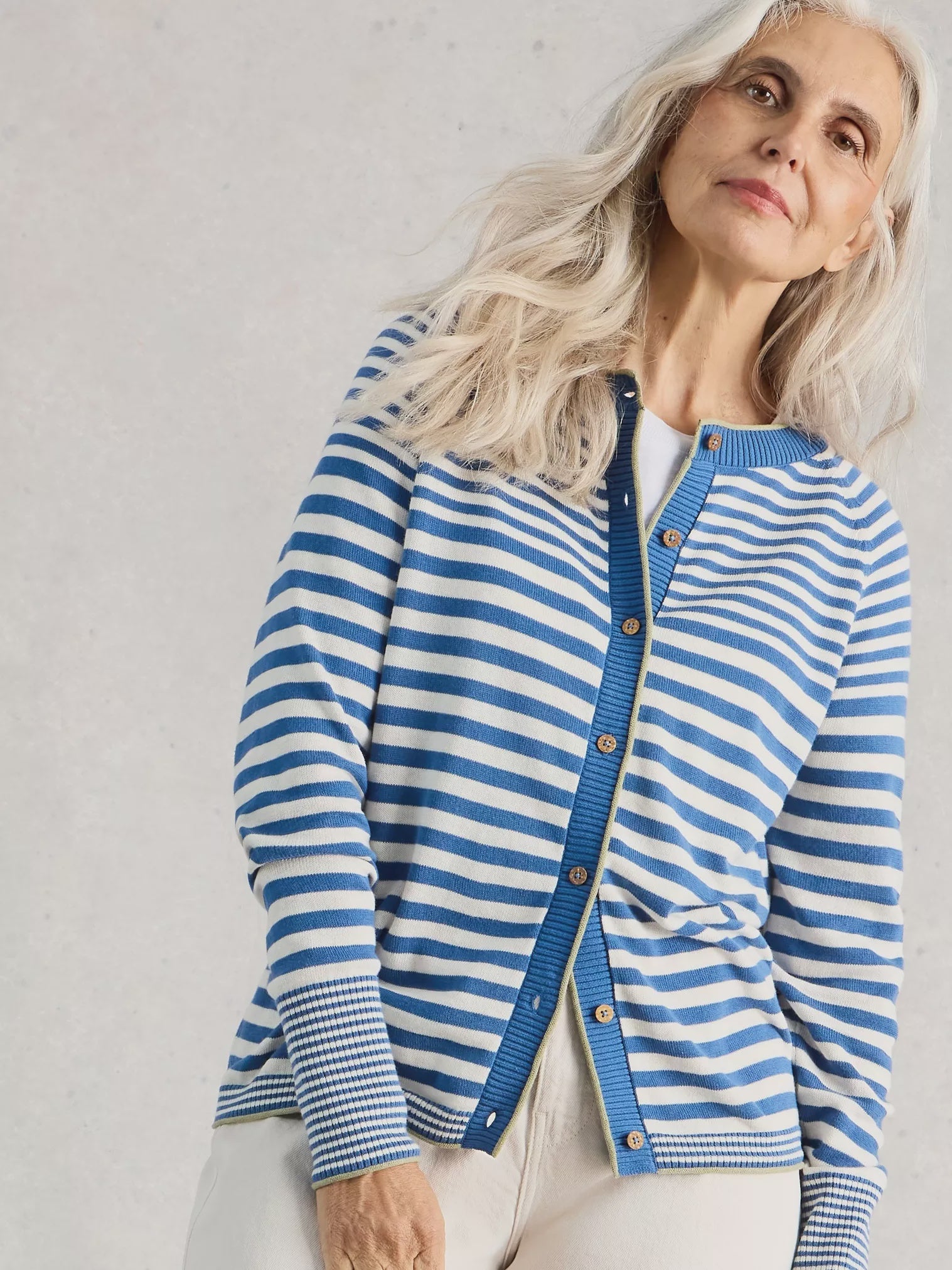 Lulu Stripe Cardigan