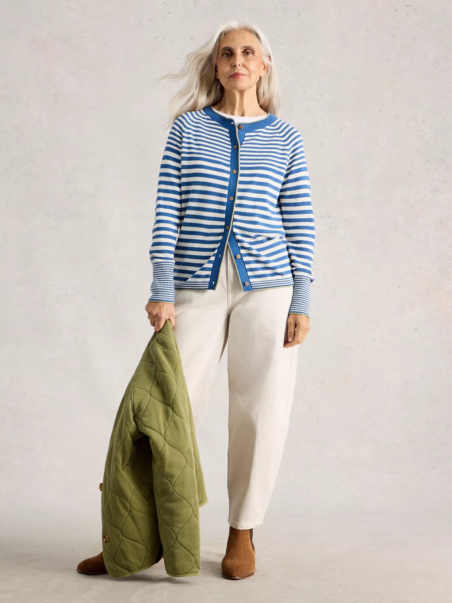 Lulu Stripe Cardigan