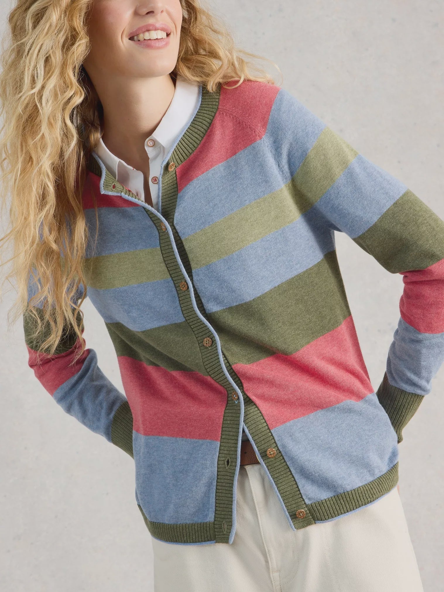 Lulu Striped Cardigan
