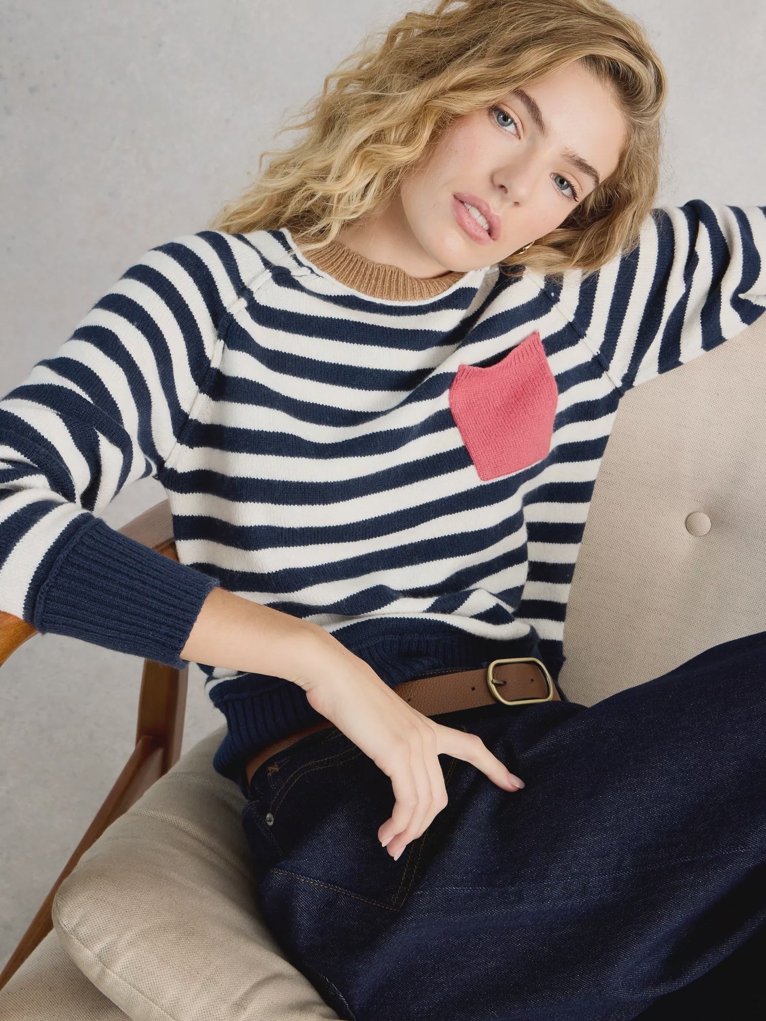 Britney Stripe Jumper