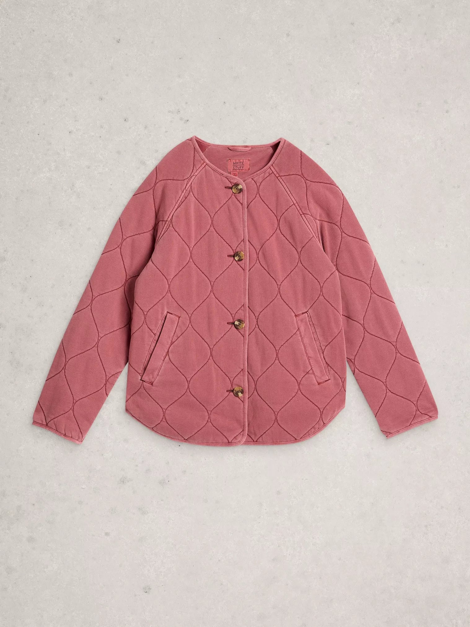 Anya Jersey Quilted Jacket