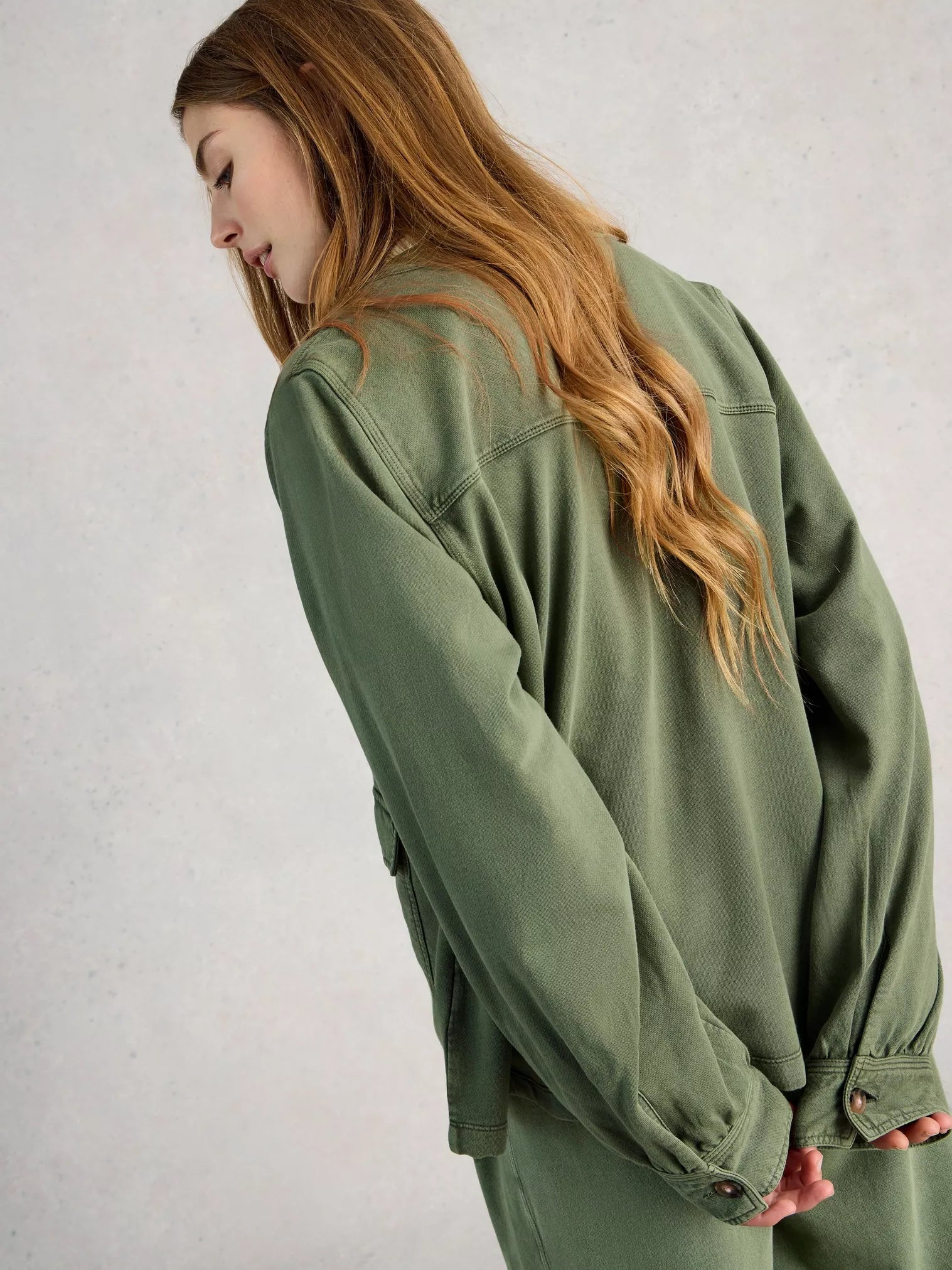 Demi Utility Jersey Jacket