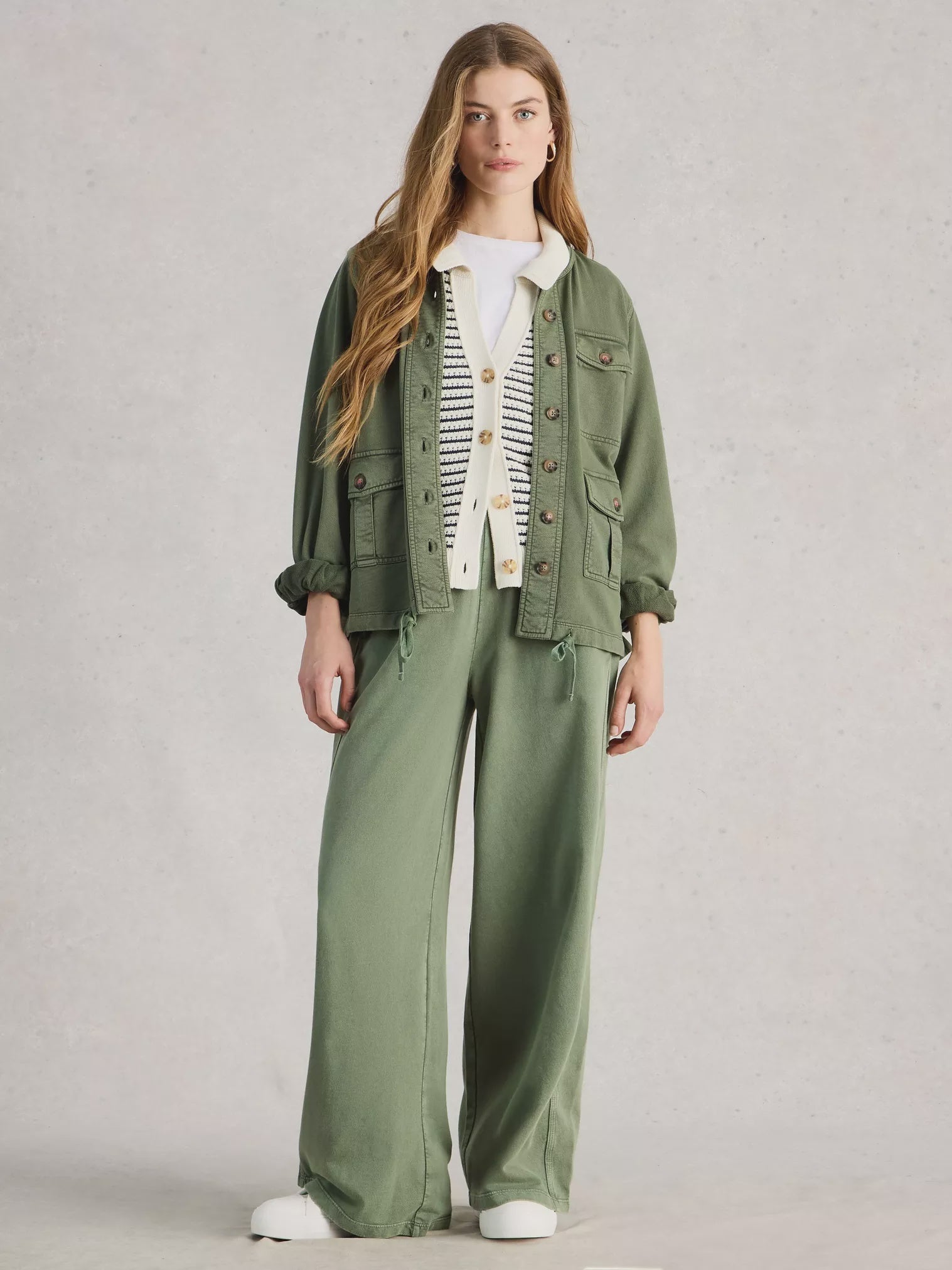 Demi Utility Jersey Jacket