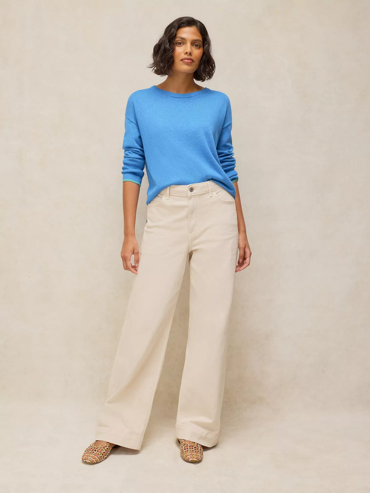 Olive Cotton Jumper