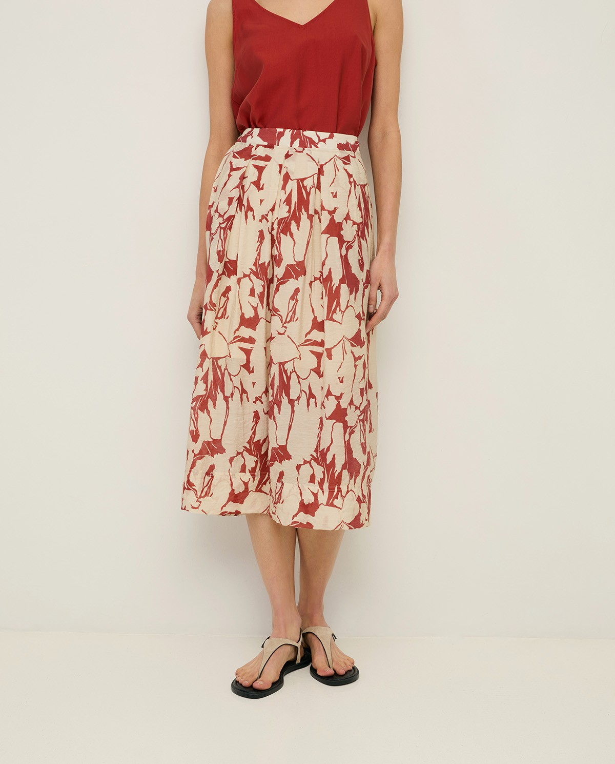 Flowy Flora Chiffon Skirt