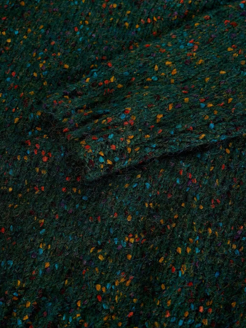 Textured V-Neck Jumper