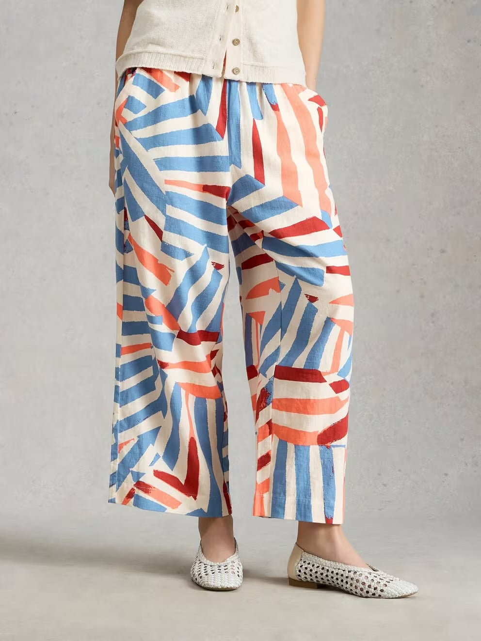 Shelly Linen Blend Culotte
