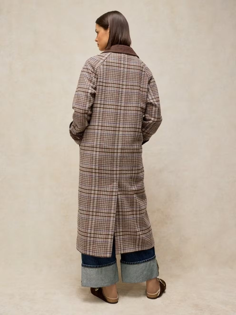 Emmeline Check Coat