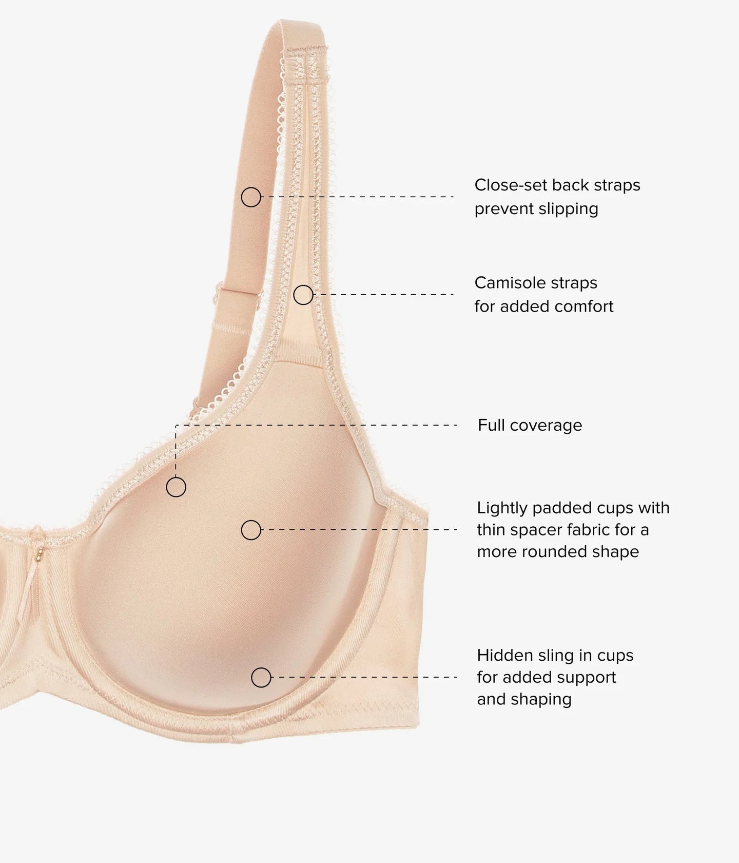 Basic Beauty Spacer T-Shirt Bra