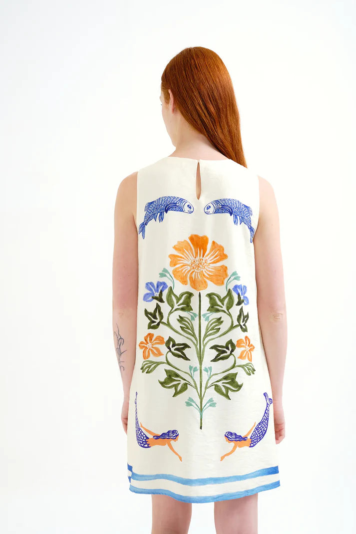 Palm & Memaid Short Dress