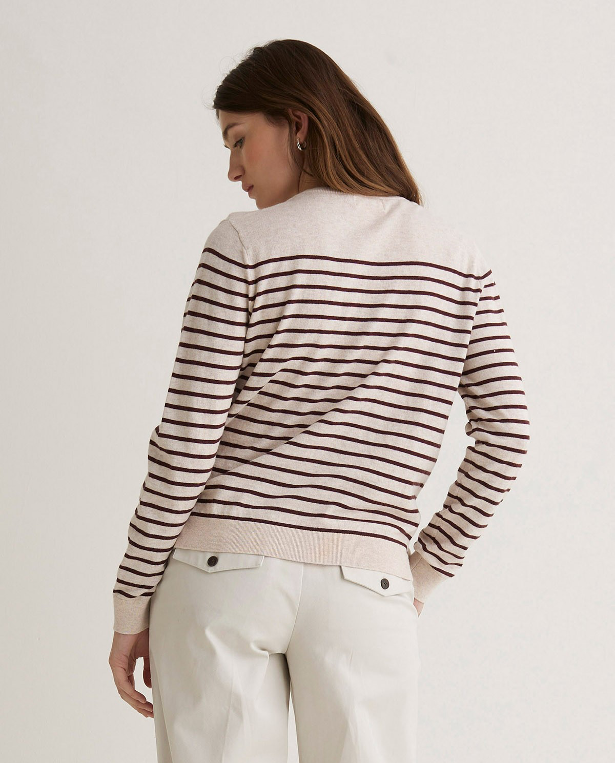Striped Organic Cotton Sweater