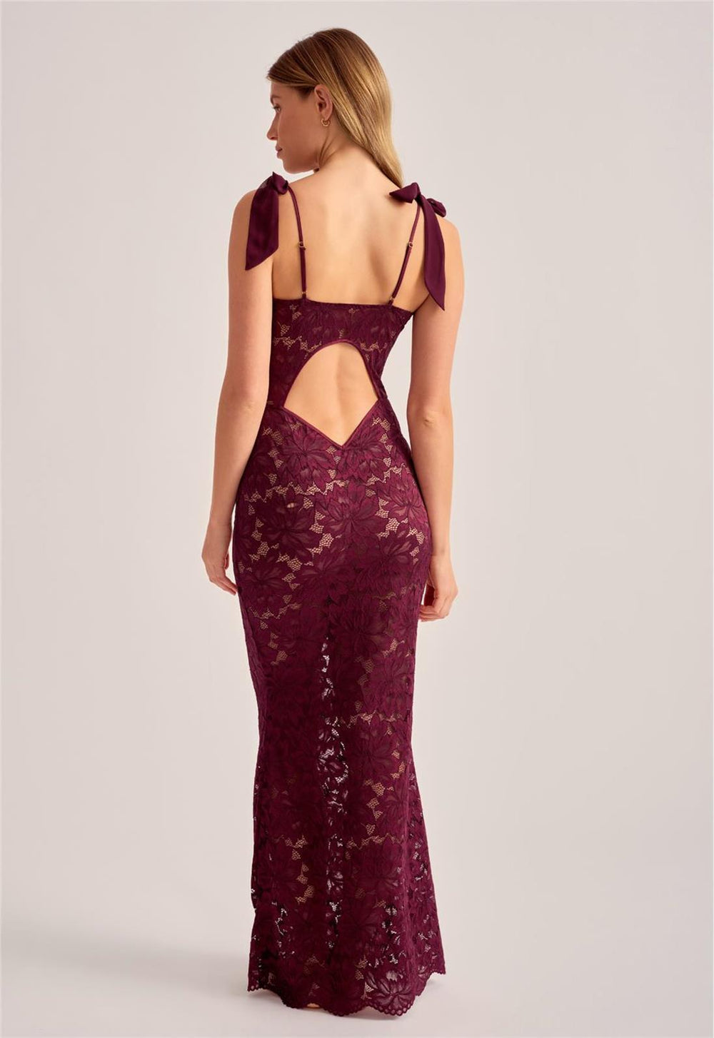 Amour Gown - Dark Cherry