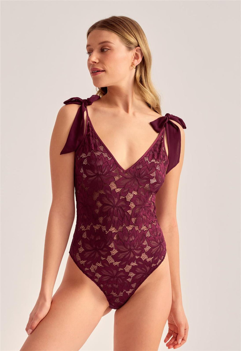 Amour Teddy - Dark Cherry