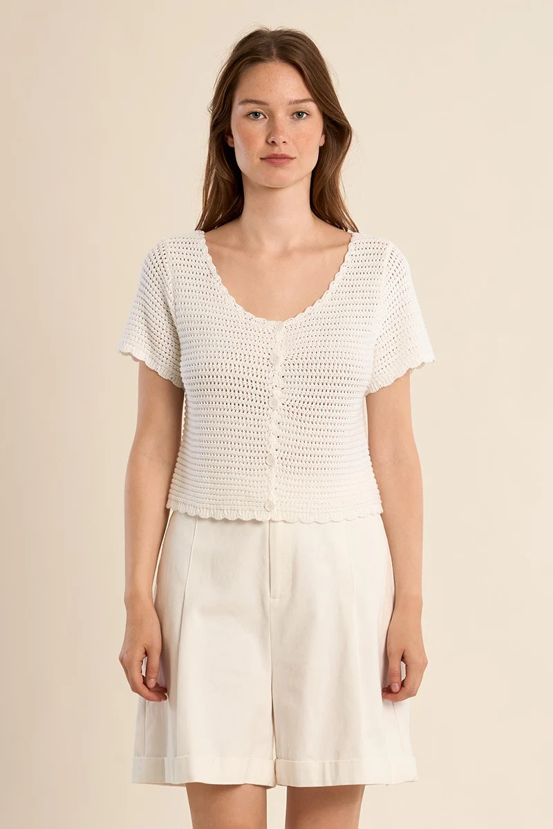 Ladies Knitted Cardigan