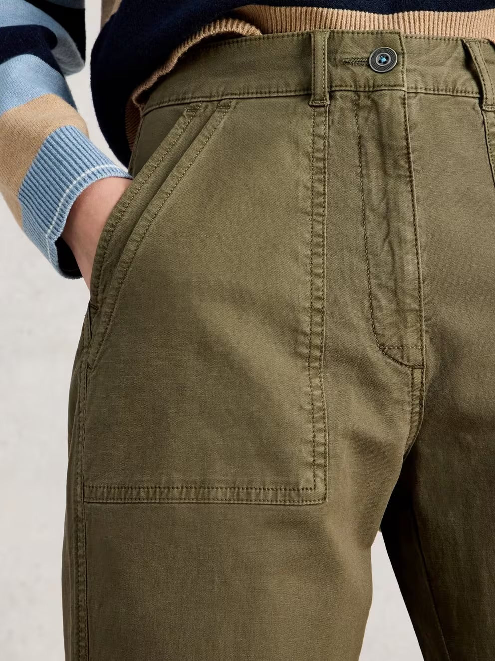 Twister Chino Ankle Length Trouser