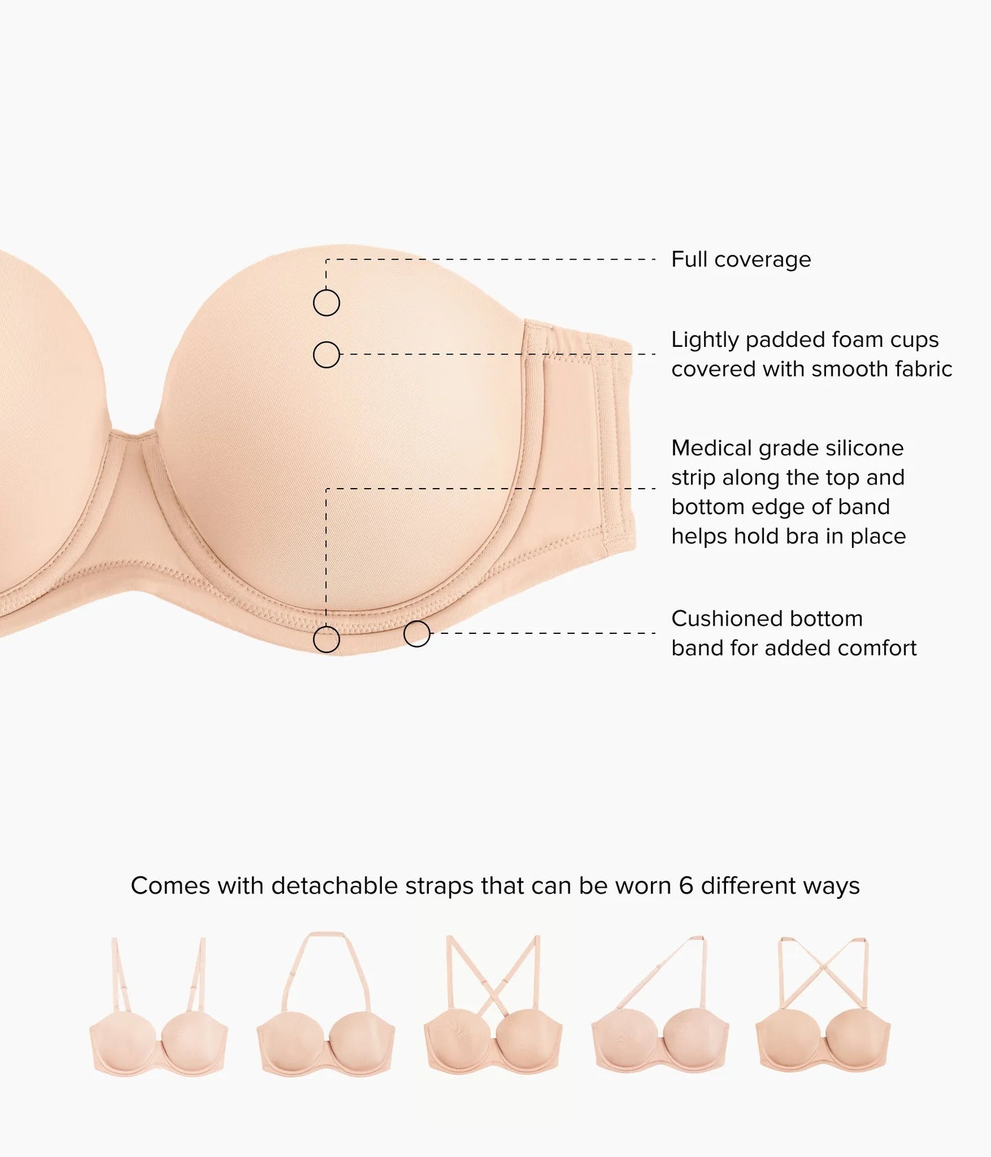 Red Carpet Strapless Underwire