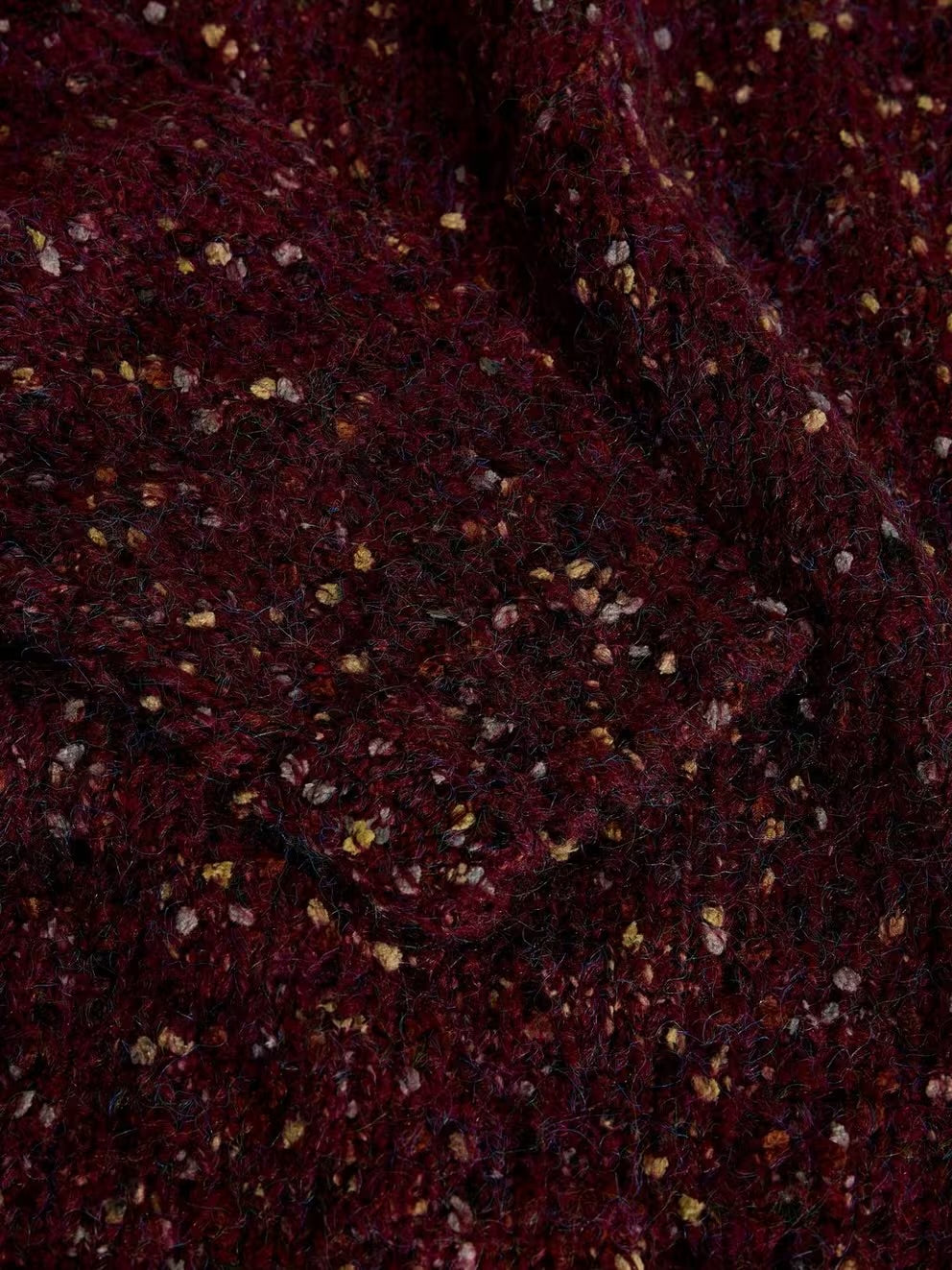 Textured V-Neck Jumper