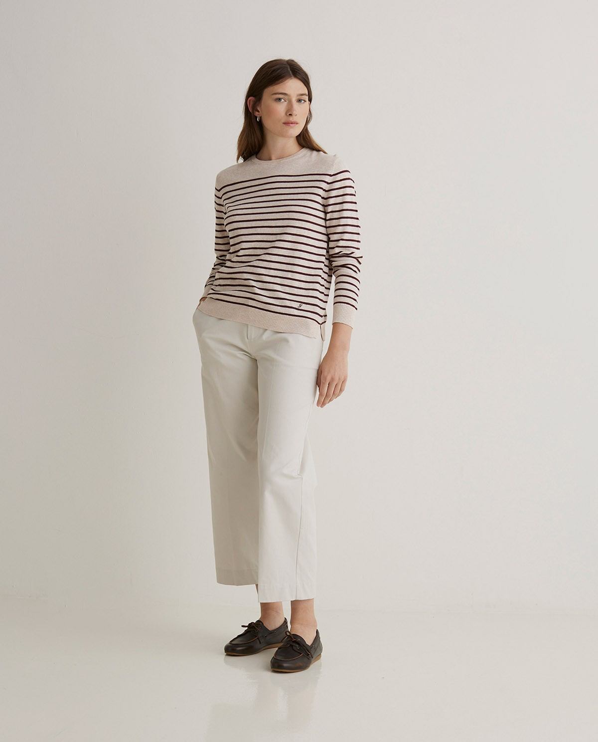 Striped Organic Cotton Sweater