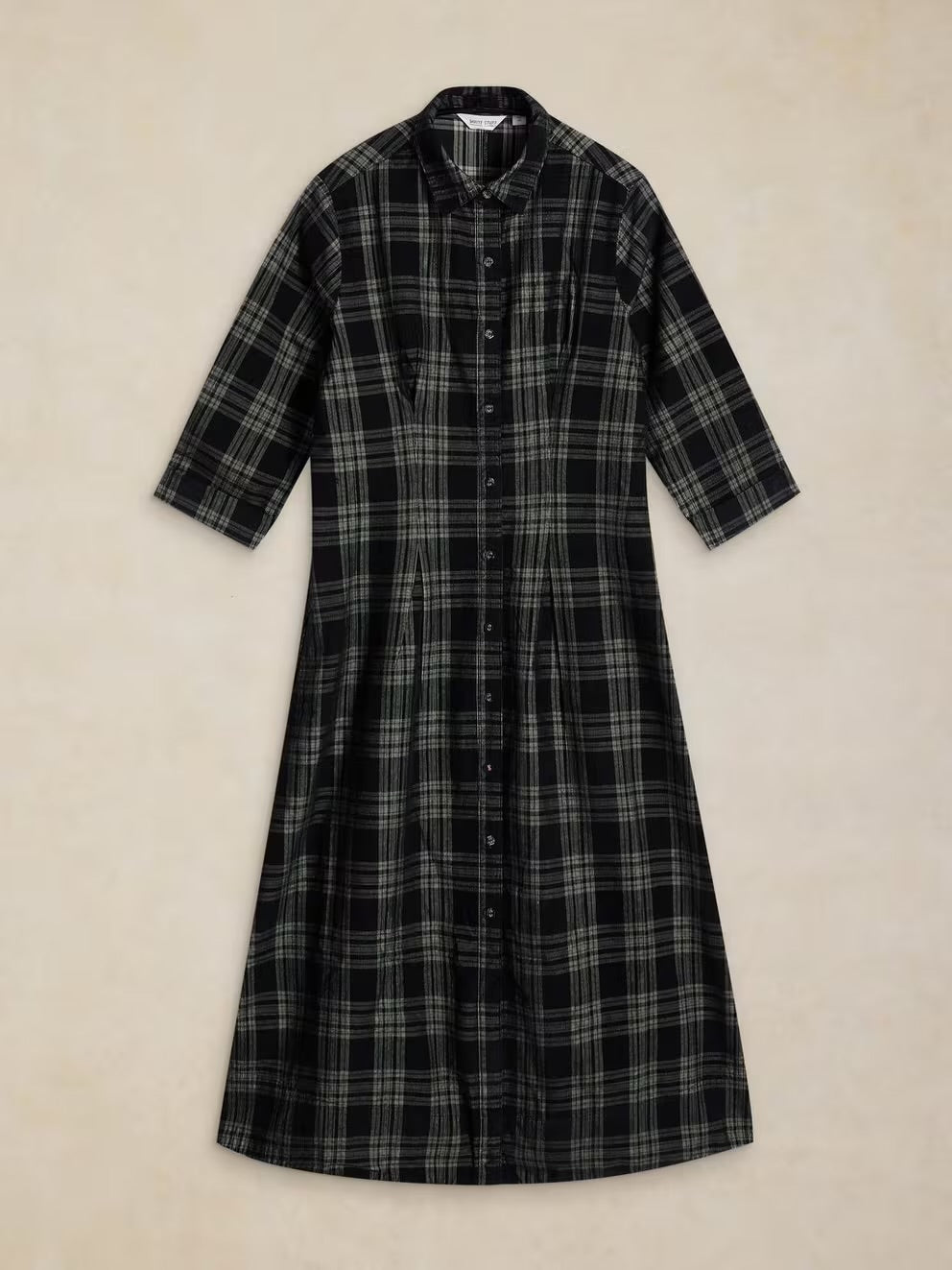 Ellie Cord Pleated Dress