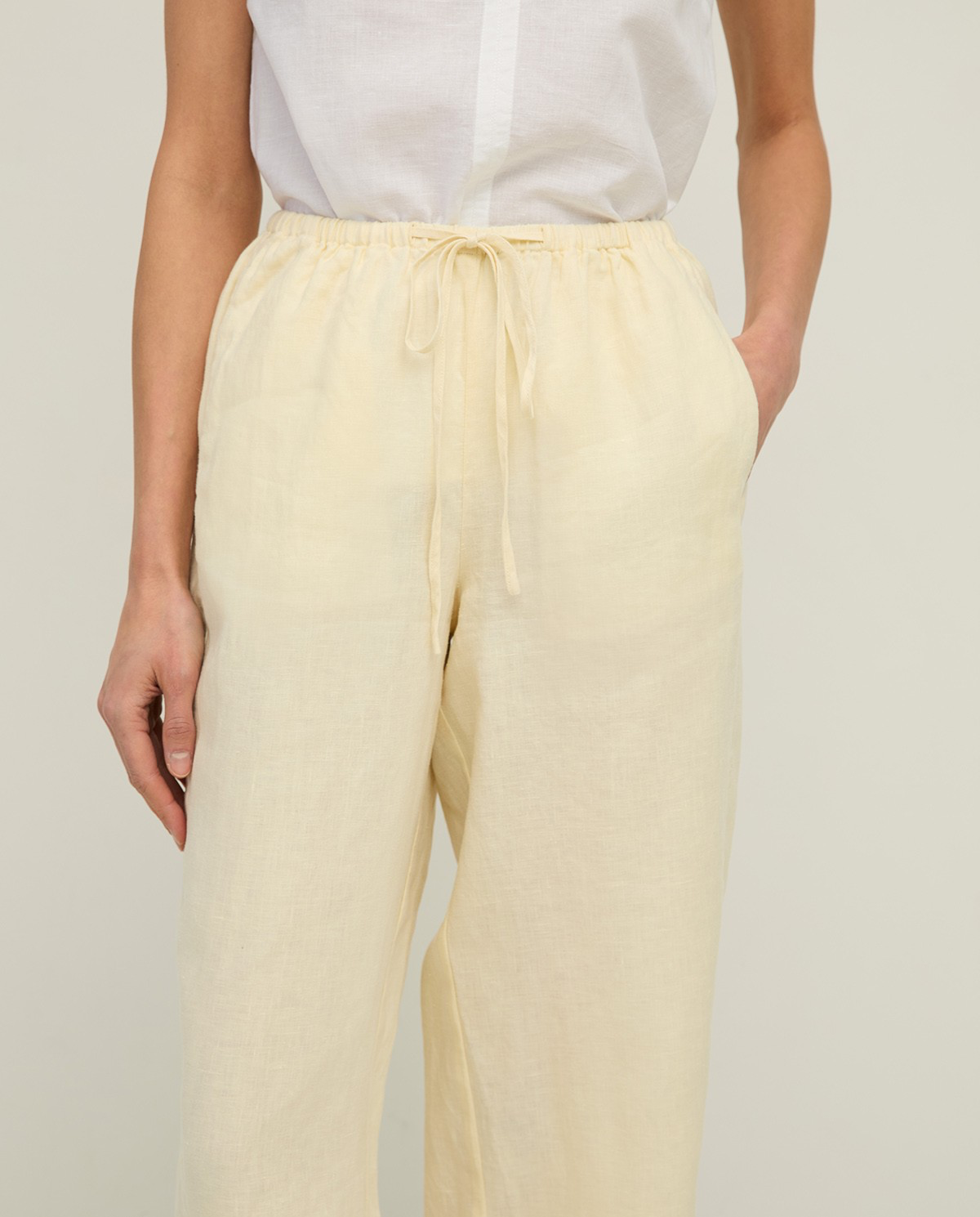 Linen Tailored Trousers