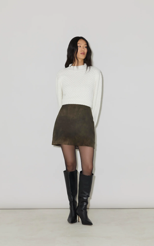 Anniston Diamond Knit Sweater