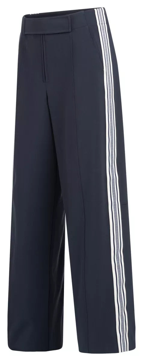 High Waist Trouser With Side Stripe