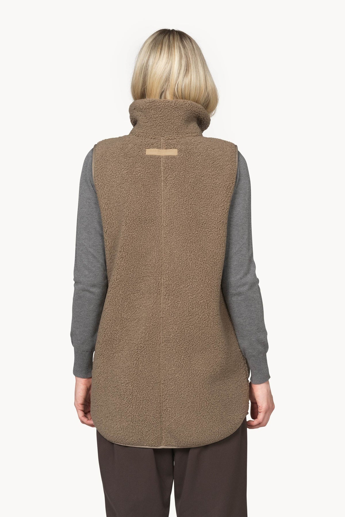 Long Fleece Vest